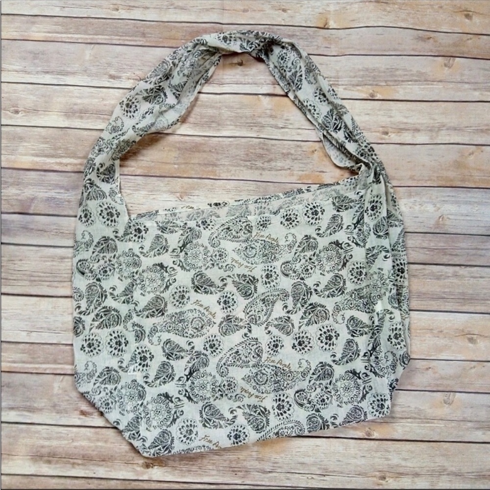 New Free People | Paisley Print Reusable Tote Bag